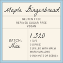 1.320 maple gingerbread
