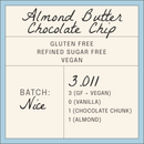 3.011 almond butter chocolate chip