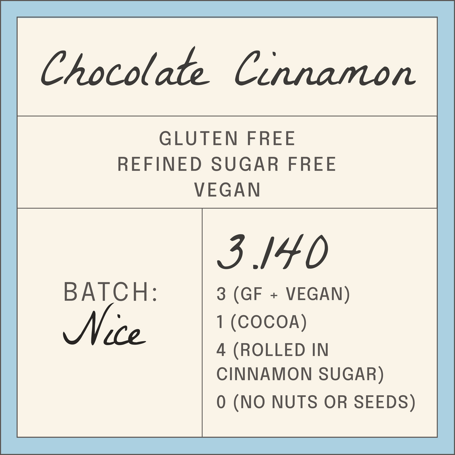 3.140 chocolate cinnamon